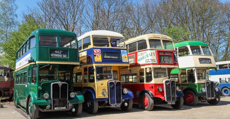 Brooklands – London Bus Museum 41st Spring Gathering